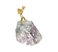 Gold Thinker Statue, Modern Abstract Figure Hand Craft | Crystal Realistic Collectible Sculpture | Cabinet Desk Sculpture Ornament | For Enthusiasts Friends Adults Men Women Home Office Indoor