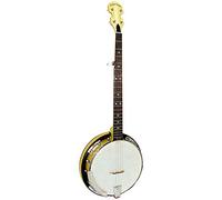 Gold Tone CC-100R Cripple Cr anjo con resonador (cinco cuerdas, arce transparente)