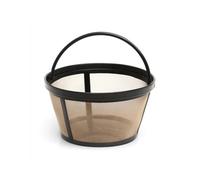 Gold-Tone Reusable Coffee Filters 2-Pack for 10-12 Cup Brewers Drip Coffee Maker Compatible