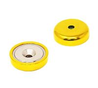 Gold Un Tipo de Imán de Bote de Neodimio Para Artes, Manualidades, Fabricación de Modelos, Bricolaje, Pasatiempos, Oficina Y Hogar - 32mm de Diámetro de 80