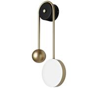 Gold Wall Sconces Bathroom Vanity Lights Fixtures Modern Simple Interior Decor Lamps with Acrylic Shade for Restaurant Balcony Entrance Door