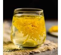 Gold Wire Huang Ju Una Gran Infusión De Flores Orgánicas Refrescante Aroma Té De Flore Tee Crudo Que Nutre El Hígado Bebida Verde Que Mejora La Vista TDe Flores Y Frutas Preparado En Frío (12pcs)