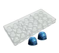 Goldbaking Molde de policarbonato con forma de campana, para bombones y caramelos, herramienta de bricolaje