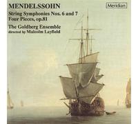 LAYFIELD: GOLDBERG ENS: - MENDELSSOHN: STG SYM NO6 & NO7