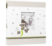 goldbuch 15238 - Álbum de Fotos para bebé (60 páginas en Blanco con 4 páginas ilustradas y separadores de pergamino, 30 x 31 cm)