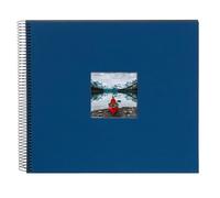 goldbuch 25975 - Álbum de Fotos en Espiral con 40 páginas Negras, álbum de Fotos de Bella Vista, álbum de Fotos de 35 x 30 cm, Color Azul