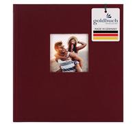 Goldbuch 27 972 Bella Vista - Álbum de Fotos, cartón, Burdeos, 30 x 31 cm
