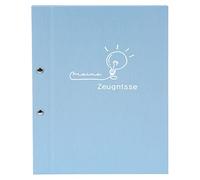 goldbuch 36 129 - Carpeta para certificados (24 x 31 x 1,5 cm), color azul claro