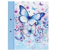 goldbuch 36 155 - Carpeta para documentos (DIN A4, con cierre de rosca y 12 fundas transparentes, 24 x 31 x 1,5 cm)