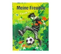 goldbuch 43 133 libro de amigos Stürmer, libro de la amistad DIN A5 con 84 páginas ilustradas, para guarderías, centros escolares y primarias, para mejores amigos en la escuela, impresión artística