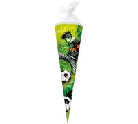 goldbuch 98 133 - Bolsa Escolar (85 cm, diseño de Futbolista, 85 x 24 x 20 cm), Color Verde