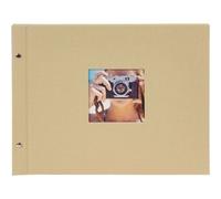 goldbuch Álbum con tapa de rosca Bella Vista 39x31 40 páginas blancas beige