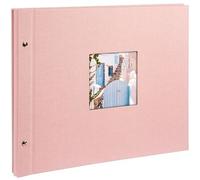 goldbuch Álbum con tapa de rosca Bella Vista 39x31 40 páginas blancas Rosa