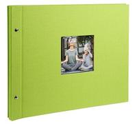 goldbuch Álbum con tapa de rosca Bella Vista 39x31 40 páginas blancas verde