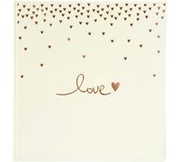 goldbuch Álbum de boda Raining Hearts 30x31 60 páginas melocotón
