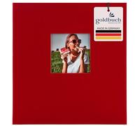 goldbuch Ãlbum de fotos Bella Vista 30x31 60 pÃ¡ginas blancas rojo