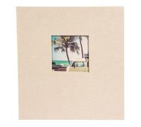 goldbuch Bella Vista Álbum de Fotos, Lino, Gris Arena, 30x31 cm