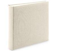 goldbuch Álbum de fotos de lino Summertime Trend 2 35x36cm 100 páginas blancas beige