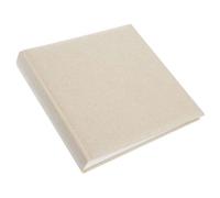 goldbuch Álbum de fotos de lino Tendencia Verano 2 30x31cm 60 páginas blancas beige