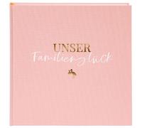 goldbuch Álbum de fotos Linum 2.0 La felicidad de la familia 30x31 60 páginas blanco Rosa