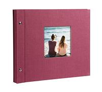 goldbuch álbum de Fotos, Trend, 25 x 25 cm, 60 páginas con pergamino, Fucsia, 30x25 cm