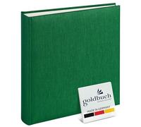 goldbuch álbum de Fotos, Trend, 25 x 25 cm, 60 páginas con pergamino, Verde Oscuro, 25 x 25 cm