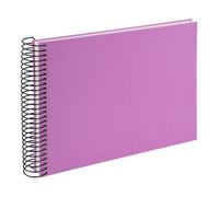 goldbuch Ãlbum espiral Bella Vista sin ventana 24x17 40 pÃ¡ginas blancas lavanda