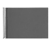 goldbuch Álbum espiral Bella Vista sin ventana 24x17 40 páginas blancas gris