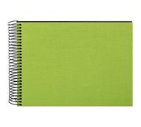 goldbuch Álbum espiral Bella Vista sin ventana 24x17 40 páginas negras verde