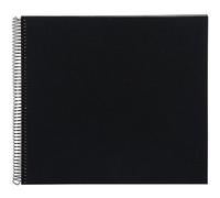 goldbuch Álbum espiral Bella Vista sin ventana 35x30 40 páginas blancas negro