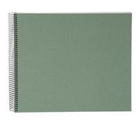goldbuch Álbum espiral Bella Vista sin ventana 35x30 40 páginas blancas Alcachofa