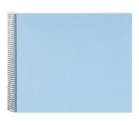 goldbuch Álbum espiral Bella Vista sin ventana 35x30 40 páginas blancas azul cielo