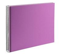 goldbuch Álbum espiral Bella Vista sin ventana 35x30 40 páginas blancas lavanda