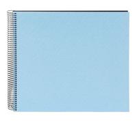 goldbuch Álbum espiral Bella Vista sin ventana 35x30 40 páginas negro azul cielo