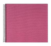goldbuch Álbum espiral Bella Vista sin ventana 35x30 40 páginas negro fucsia