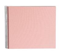 goldbuch Álbum espiral Bella Vista sin ventana 35x30 40 páginas negro Rosa