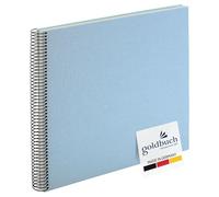 goldbuch Álbum espiral Bella Vista sin ventana 35x30 40 páginas blancas azul cielo