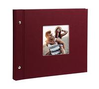 Goldbuch Bella Vista - Álbum de fotos, 40 páginas con pergamino, burdeos, 30x25 cm