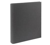 goldbuch Bella Vista Carpeta de Anillas A4, Lino, Gris, 26x32 cm
