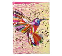 Goldbuch, Cuaderno A5, 200 páginas, Color Flower Kolibri 200 Blatt