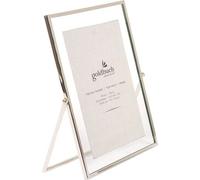 goldbuch Marco de Fotos Loft de Metal, con Soporte, para 1 Foto/Foto en Formato de 13 x 18 cm, Marco de Fotos de Metal de Aprox. 19 x 23 x 1 cm, Color Plateado