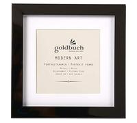 Goldbuch - Marco, Modern Art, para 1 Imagen en Formato 10 x 10 cm, Metal, Negro, 960290