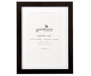 Goldbuch - Marco, Modern Art, para 1 Imagen en Formato 13 x 18 cm, Metal, Negro, 960293