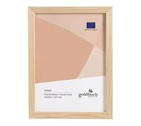 goldbuch Skandi 13 x 18 cm, Madera auténtica, con Soporte para Pared, Marco de Fotos Natural, Beige