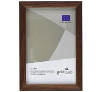 goldbuch Skandi - Marco de Fotos (10 x 15 cm, Madera auténtica, con Soporte para Pared, Marco de Fotos, Color marrón)
