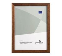 goldbuch Skandi - Marco de Fotos (15 x 20 cm, Madera auténtica, con Soporte para Pared, Marco de Fotos, Color marrón)