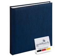 Goldbuch Summertime - Álbum de Fotos (25 x 25 cm, 60 páginas), Papel pergamino, Azul, 25 x 25 cm