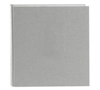 Goldbuch Summertime Trend 2 27606 - Álbum de fotos con 60 páginas blancas con separadores de pergamino, álbum de fotos con tapa de lino, hasta 600 imágenes, papel, gris, 30 x 31 cm