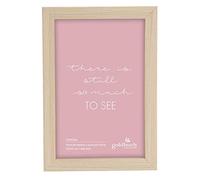 goldbuch Verona - Marco de Fotos de Madera de Densidad Media (10 x 15 cm, Marco de Fotos con Soporte de Pared, Marco de 11,5 x 16,5 x 1,5 cm), Color Natural