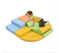 GoldCoo Montessori - Bloques de construcción de espuma para niños, juego de 6 unidades, para bebés a partir de 1 6 meses